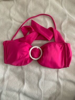 NWOT Victoria's Secret Hot Pink Bikini Top